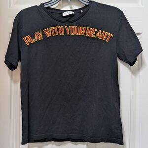 Sandro Milagros t shirt - Play with your Heart Black Size 1 Small S